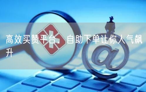 高效买赞平台，自助下单让你人气飙升