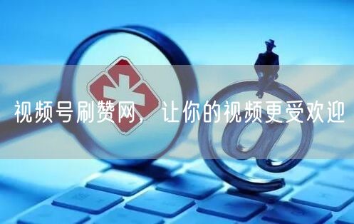 视频号刷赞网，让你的视频更受欢迎