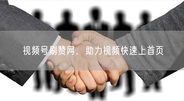 视频号刷赞网，助力视频快速上首页