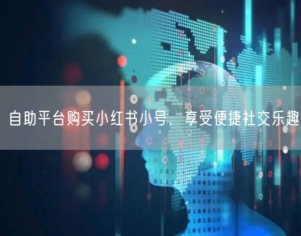 自助平台购买小红书小号，享受便捷社交乐趣